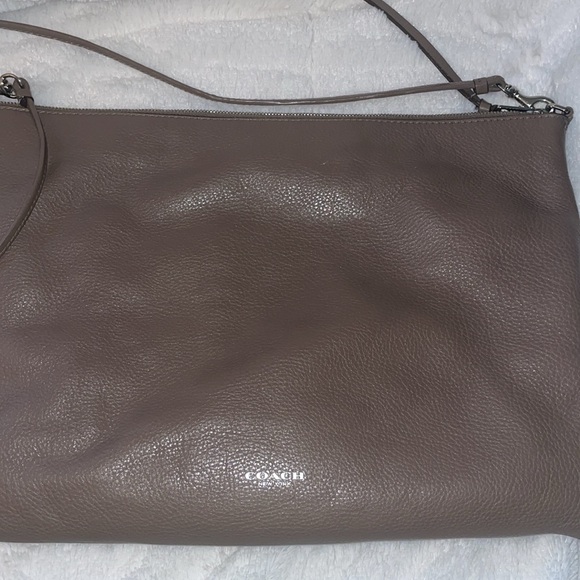 COACH “Bleecker” Bag #L1382-29461 in Taupe Leather - Picture 13 of 15